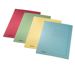 [50979] 25 CARTELLINE 3 LEMBI 25x35cm GIALLO CARTONCINO 295gr c/stampa