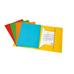 [77421] 25 CARTELLINE 3 LEMBI C/STAMPA 200GR 24x32cm mix 5 colori Fraschini