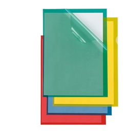 [71937] 25 CARTELLINE A L 21X29,7 ROSSO POLI 150 COLOR PPL B.A. SEI