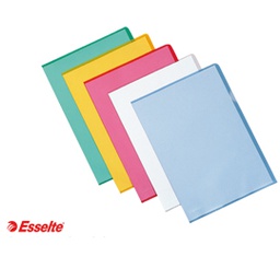 [80215] 25 CARTELLINE A L 21X30 ROSSO DE LUXE PPL B.A ESSELTE