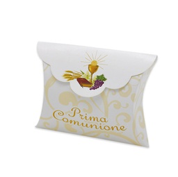 [94696] 25 scatoline portaconfetti 10x8x3cm Comunione Big Party