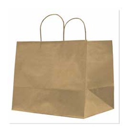 [77536] 25 SHOPPERS CARTA KRAFT 32X20X33CM TWISTED LARGE AVORIO
