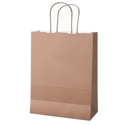 [96046] 25 shoppers Twisted carta kraft 22x10x29cm rosa antico Mainetti Bags