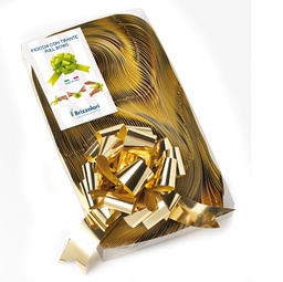 [88230] 30 nastri strip metal 6870 31mm-D13cm colore oro 03 Brizzolari