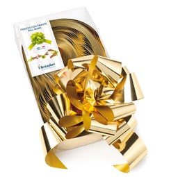 [88234] 30 nastri strip metal 6870 50mm-D20cm colore oro 03 Brizzolari