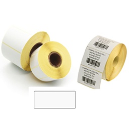 [87074] 5.000 Etichette Trasf. Termico f.to 40x21mm - 2 piste - Printex
