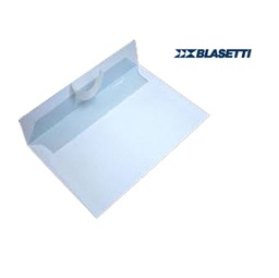 [63470] 500 BUSTE BIANCHE 120X180MM 80GR C/STRIP BLASETTI