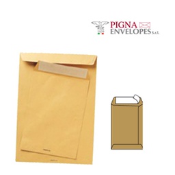 [37000] 500 buste sacco MULTI STRIPavana carta ric.FSC strip ades. 250x353mm 100gr Pigna