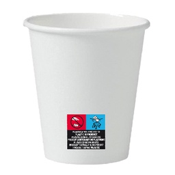 [90247] 50 Bicchieri in carta 250ml con marcatura S.U.P Dopla Green