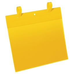 [90113] 50 buste identificazione con fascette 297x210mm(A4-ORIZ.ART.1751 GialloDURABLE