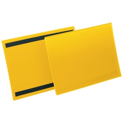 [90110] 50 buste identificazione magnetiche 297x210mm (A4-ORIZ. art.1745 GialloDURABLE