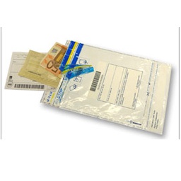 [77243] 50 BUSTE SICUREZZA 160x225mm in LDPE RICICLABILE 70 mic