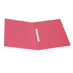 [96198] 50 cartelline semplici c/pressino magenta 25x34 200gr manilla