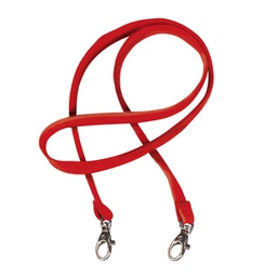 [94843] 50 Cordoncino Pass M in raso rosso lungh. 85cm Sei Rota
