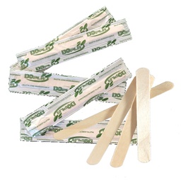 [95105] 50 Palette in legno imbustate singolarmente 10,5cm Dopla Green