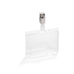 [86898] 50 Portabadge rigido con clip 54X87mm 8950 Durable