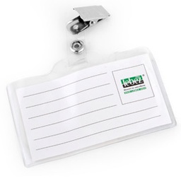 [37210] 50 PORTANOME 9,3X6 C/CLIP 31-140 LEBEZ