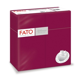 [91359] 50 Quick Pocket 40x40cm color bordeaux Linea Airlaid Fato