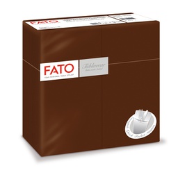 [91360] 50 Quick Pocket 40x40cm color cacao Linea Airlaid Fato