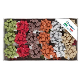 [88239] 50 stelle Glitty 68245 10mmxD5cm colori assortiti Brizzolari