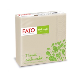 [91356] 50 tovaglioli carta 33x33cm 2 veli Linea Natural Style Fato