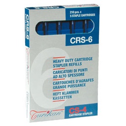 [81390] 5 caricatori da 210 punti CRS-6 mm blu (fino a 25 fogli Turikan