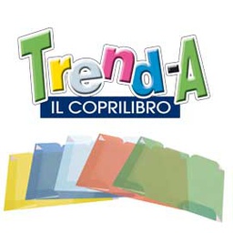 [74048] 5 COPRILIBRO TREND-A PREFORMATO NEUTRO TRASPARENTE fino a 48x31cm RI.PLAST