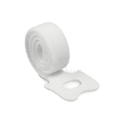 [90121] 5 Fascette fermacavi 20x1cm colore bianco Durable