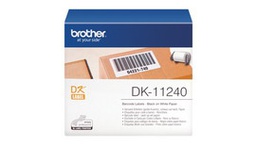 [BRODK11240] 600 ETICHETTE ADESIVE IN CARTA NERO/BIANCO 102mm x 51mm