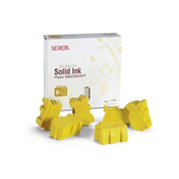 [XER108R00748] 6 STICK GENUINE SOLID INK GIALLO XEROX PHASER 8860