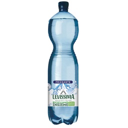 [91018] Acqua frizzante bottiglia 25 RPET 1,5L Levissima