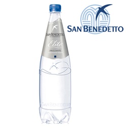 [81680] Acqua frizzante bottiglia PET 1lt San Benedetto