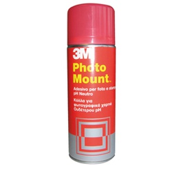 [32324] ADESIVO SPRAY 3M PHOTO MOUNT ALTA QUALITA' - TRASPARENTE 400ML
