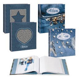 [83565] Album 100 foto13x19 copertina in fantasie assortite LEBEZ