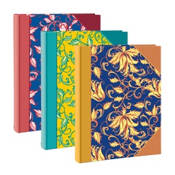 [94555] Album foto 24x31cm 30fg cart. c/velina fantasie assortite LEBEZ