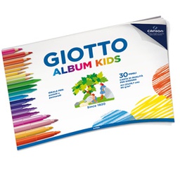 [86054] Album Kids 5+ f.to A4 90gr 30fg Giotto