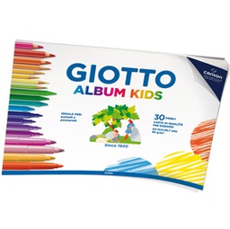 [86055] Album Little Kids 2+ f.to A3 90gr 30fg Giotto