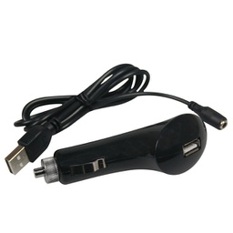 [95816] Alimentatore car charger x tablet con 3 adattori Micro USB, Jack 0.75