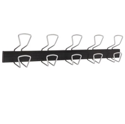 [86616] Appendiabiti da muro a 5 Posti L76cm Alba