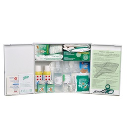 [73555] ARMADIETTO P. SOCCORSO in plastica BIANCO 102P oltre 3 persone