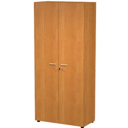 [76828] ARMADIO MODULARE A 2 ANTE ALTE 90x45,8cm - H200cm NOCE CHIARO
