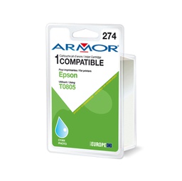 [ARMK20510] Armor Cartuccia Ciano Chiaro PER EPSONSTYLUS PHOTO R265, R285, R360, RX560,