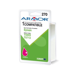 [ARMK20390] Armor Cartuccia Magenta PER EPSONSTYLUS D78, D92, S20, BX300, SX100 SERIE