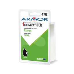 [ARMK20494] Armor Cartuccia Nero PER EPSON WORKFORCE WF2010W 2520NF