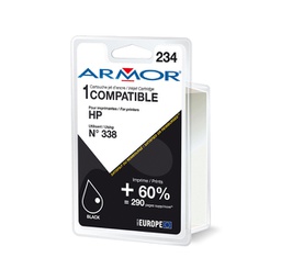 [ARMK20216] Armor Cartuccia Nero PER HP N338 PSC 1510, 1610, Deskjet 5740 20ML