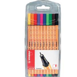 [59046] ASTUCCIO 10 PENNARELLI STABILO POINT 88