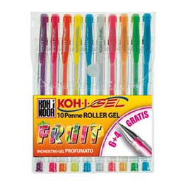 [45943] ASTUCCIO 10 ROLLER KOH-I-GEL COLORI FRUIT