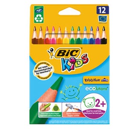 [46451] ASTUCCIO 12 MATITE KIDS EVOLUTION BIC