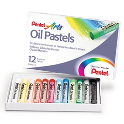 [82442] Astuccio 12 pastelli a olio PENTEL Arts