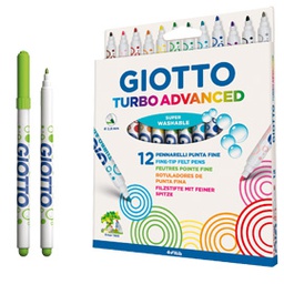 [71765] ASTUCCIO 12 PENNARELLI GIOTTO TURBO ADVANCED